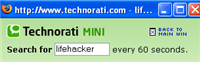 Illustration zum Artikel Technophilie: Zehn Suchmöglichkeiten mit Technorati